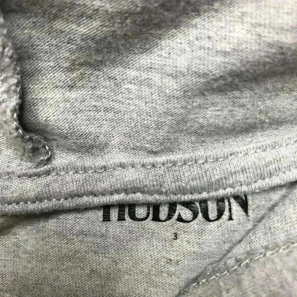 Hudson Hooded T-Shirt Grey & Black Size 3T - Picture 7 of 16